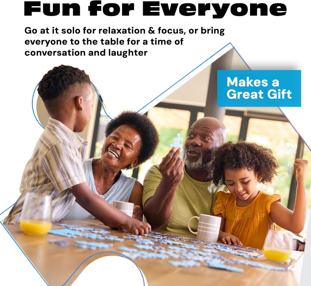 - Darrell Bush - Canoe Lake - 1000 Piece Jigsaw Puzzle